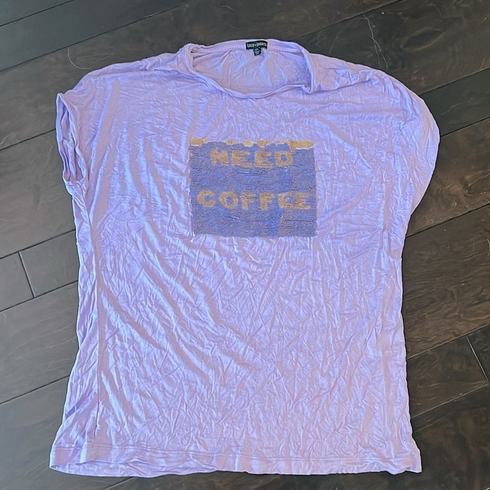 Coco + Carmen coffee wine xxl EUC